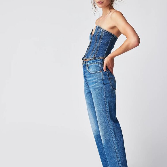 Levi’s Ribcage Straight Ankle Jeans | Size 27 High Rise | EUC - Picture 2 of 10